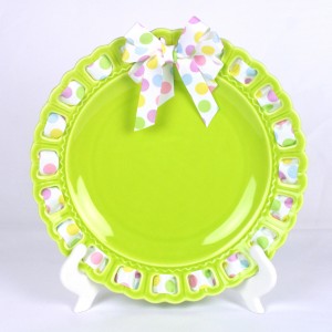 Prissy Plates Decorative Ribbon Plate PPLT1018